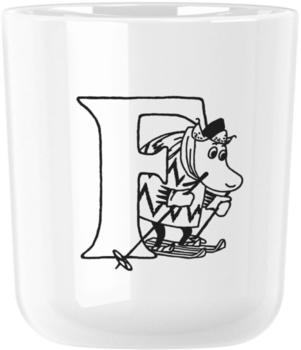 Stelton Moomin ABC Kinderbecher - F - white - 200 ml - 8,3x7,4x7,4 cm