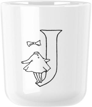 Stelton Moomin ABC Kinderbecher - J - white - 200 ml - 8,3x7,4x7,4 cm