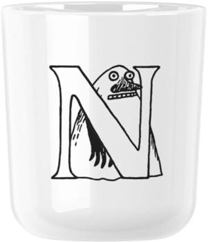 Stelton Moomin ABC Kinderbecher - N - white - 200 ml - 8,3x7,4x7,4 cm