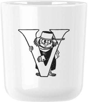 Stelton Moomin ABC Kinderbecher - V - white - 200 ml - 8,3x7,4x7,4 cm