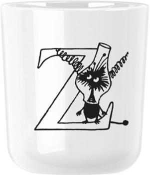 Stelton Moomin ABC Kinderbecher - Z - white - 200 ml - 8,3x7,4x7,4 cm