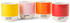 Pantone Cortado Porzellan-Thermobecher - 4er Set - klassische Farben - 4er Set à 190 ml - 7,9x7,9x8 cm