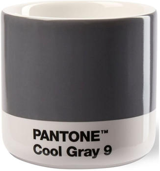 Pantone Porzellan Macchiato Becher - cool gray 9 - 100 ml - 6,2 x 6,2 x 6,3 cm
