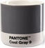 Pantone Porzellan Macchiato Becher - cool gray 9 - 100 ml - 6,2 x 6,2 x 6,3 cm