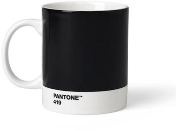 Pantone Porzellan-Becher - Black 419 - 375 ml