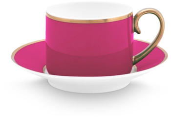 PiP Studio Chique Espressotasse m Untere gold-pink 0,12 l