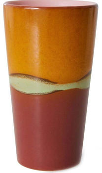 HKliving 70s Ceramics Milchbecher - clay - 280 ml - Ø 7,5 cm - 7,5x7,5x13 cm
