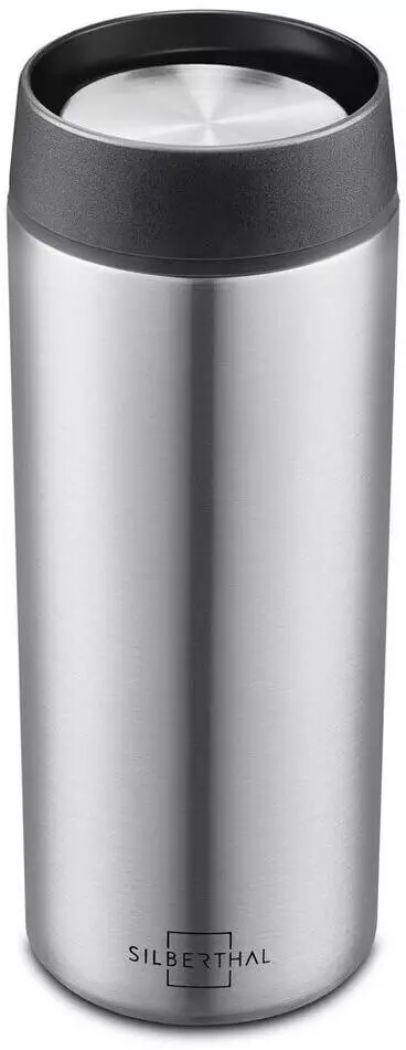 Silberthal Thermobecher 350ml Edelstahl Silber Test · ab 19,95€