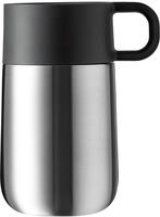 WMF Thermobecher "Impulse Travel Mug" doppelwandiger Edelstahl, geringe H&ouml;he,