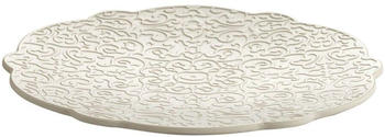 Alessi DRESSED EN PLEIN AIR Mokka-Untertasse 4er-Set hellgrau: Ø 16 cm