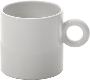 Alessi DRESSED Mokka-Obertasse weiß: 70 ml Ø 5,5 cm