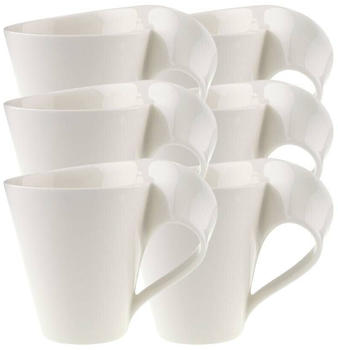 Villeroy & Boch New Wave Caffe Becher mit Henkel 0,3 l Set6