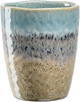 Leonardo Keramikbecher MATERA 300ml blau/anthrazit/beige 4er-Set
