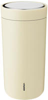 Stelton TO GO CLICK Reisebecher 400 ml weich gelb