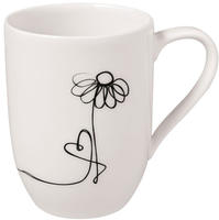 like. by Villeroy & Boch Statement Lines Becher mit Henkel "Family"