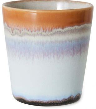 HKliving 70's ceramics mug Kaffeebecher ash 180 ml Ø 7,5 cm x H 8 cm