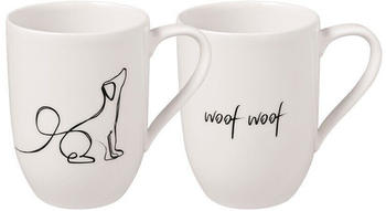 Villeroy & Boch Statement Becher-Set 2Tlg Dog 280ml