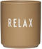 Design Letters Lieblingsbecher 25cl Rela x -camel