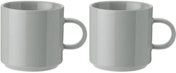 Stelton stelton Streamlined Becher - - light grey - 2 Becher à 8,2x11x8 cm