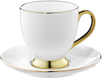 Ambition Tasse mit Untertasse Royal 220 ml weiß-gold