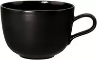 Seltmann Weiden Tasse "Liberty - Velvet Black" Milchkaffeeobertasse 0,38 l
