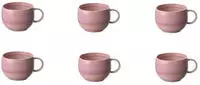 like. by Villeroy & Boch Perlemor Coral Kaffeetasse 190 ml 6er Set