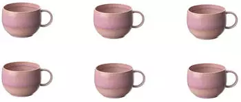 Villeroy & Boch Perlemor Coral 6er Set Kaffeetasse 270 ml