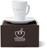 FIFTYEIGHT 3D Espressotasse weiß grummelig (80 ml)