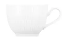 Seltmann Weiden Tasse "Amina" Kaffeetasse aus Porzellan mit Relief