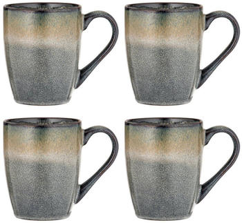 Ladelle Fusion mokka Mug 4er Set 10,5cm