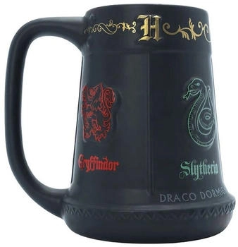 ABYstyle Harry Potter Tasse 3D Vier H&auml;user mehrfarbig 650 ml