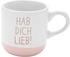 Sheepworld Gruss & Co Espressotasse mit Gravur HDL Tasse Höhe 6 cm Kapazität 10 cl