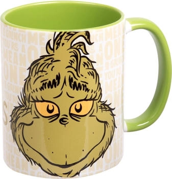 United Labels United Labels Mug Merry Grinchmas inner green mehrfarbig 320 ml