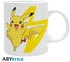 GB Eye Mug Pokémon Logo & Pikachu weiss mehrfarbig 320 ml