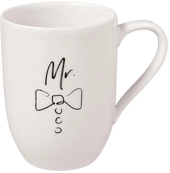 Villeroy & Boch Statement Becher Mr. and Mrs. wei&szlig; 0,29 L 2er Set