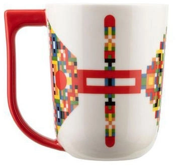 Alessi Holyhedrics Tasse multicolour 400 ml 9x12 cm