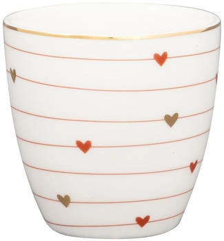 Greengate Grace Mini Latte Cup white 0,13l