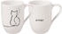 Villeroy & Boch Statement Cat Henkelbecher 0,29l Set 2tlg