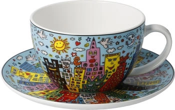 Goebel James Rizzi Pop Art Tasse mit Untertasse My New York City 250ml