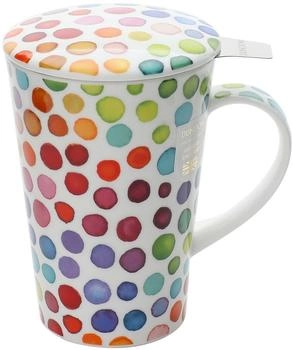 Formano DUNOON Teetasse Shetland Hot Spots mit bunten Punkten für 440ml