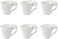 KAFFEETASSEN NewWave wei&szlig; 200 ml 6er Set