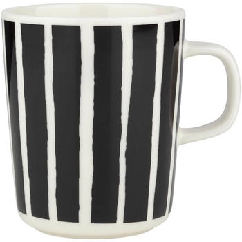Marimekko Oiva Piccolo Tasse 25 cl White-black