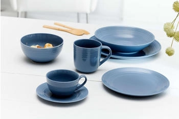 Ritzenhoff & Breker Untertasse zur Kaffeetasse 6er Set Levi blau