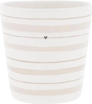 Bastion Collections Becher, Tasse ohne Henkel Watercolour Stripes 300ml