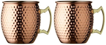 Lyngby Glas Moscow mule Tasse 55 cl 2er Pack Kupfer