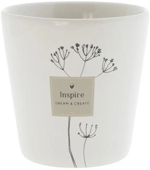 Bastion Collections Becher, Tasse ohne Henkel INSPIRE TITANE Pusteblume 300ml