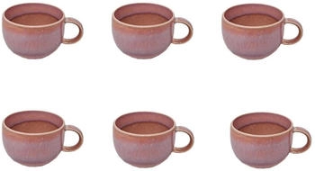 Villeroy & Boch Perlemor Coral Espressotasse 6er Set 100 ml