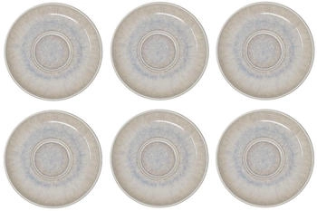 Villeroy & Boch Perlemor Sand Espressountertassen 6er Set D. 12cm