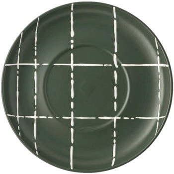 Thomas (Rosenthal) Thomas FUN Karo dark Kombi-Untertasse 14,8cm