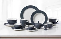 Ritzenhoff & Breker DOPPIO Jumbountertasse 17 cm 6er Set - Anthrazit